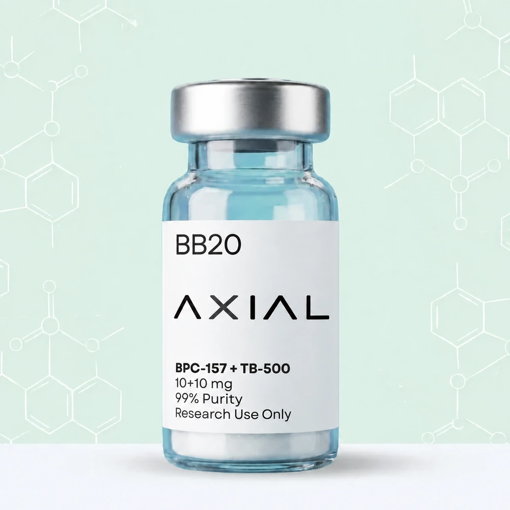 Vial de BPC-157 + TB-500 · 10+10 mg