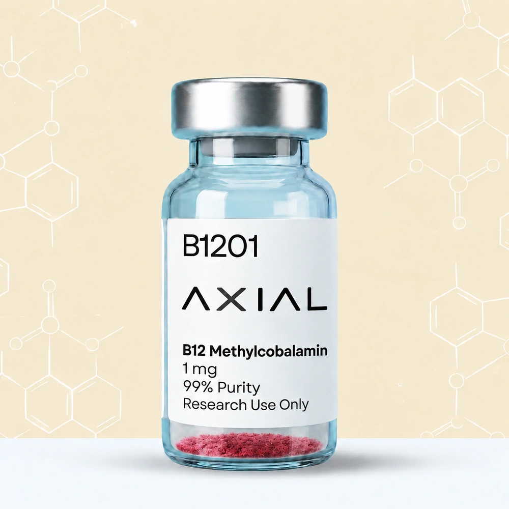 Vial de Vitamina B12 / Metilcobalamina · 1 mg/10 ml